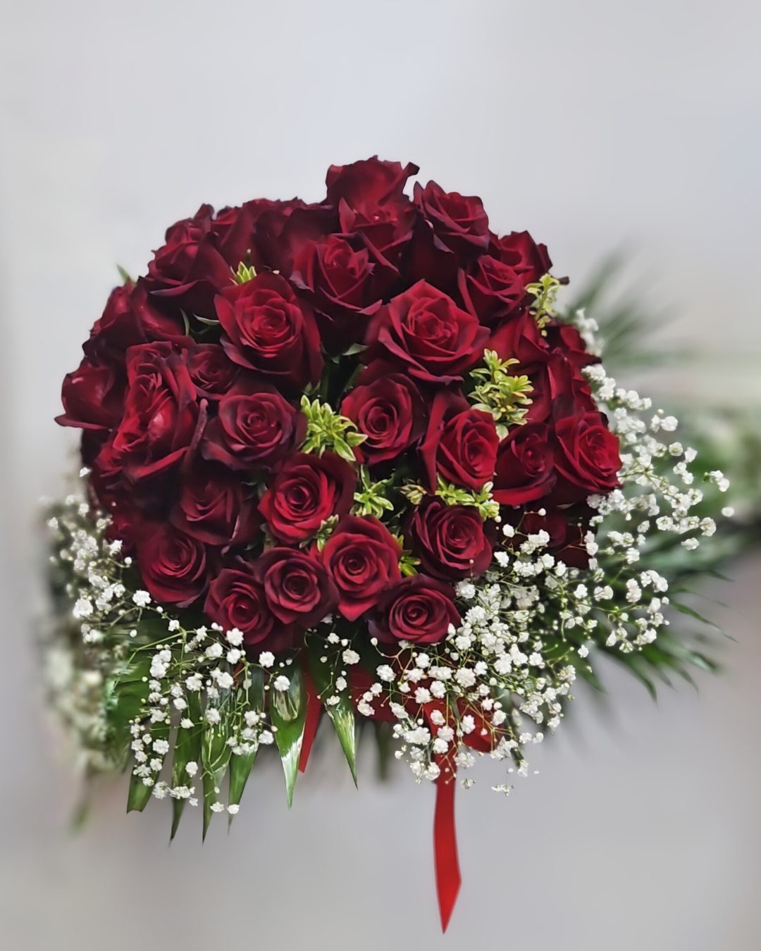 bouquet rose rosse